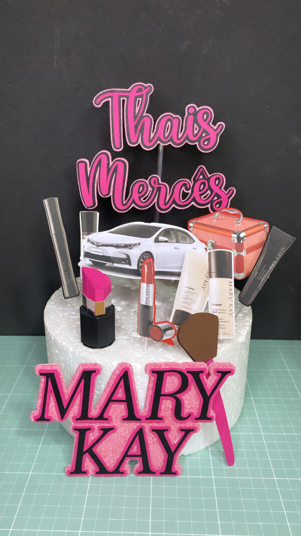 Topo de Bolo - MARY KAY (SIMPLES)